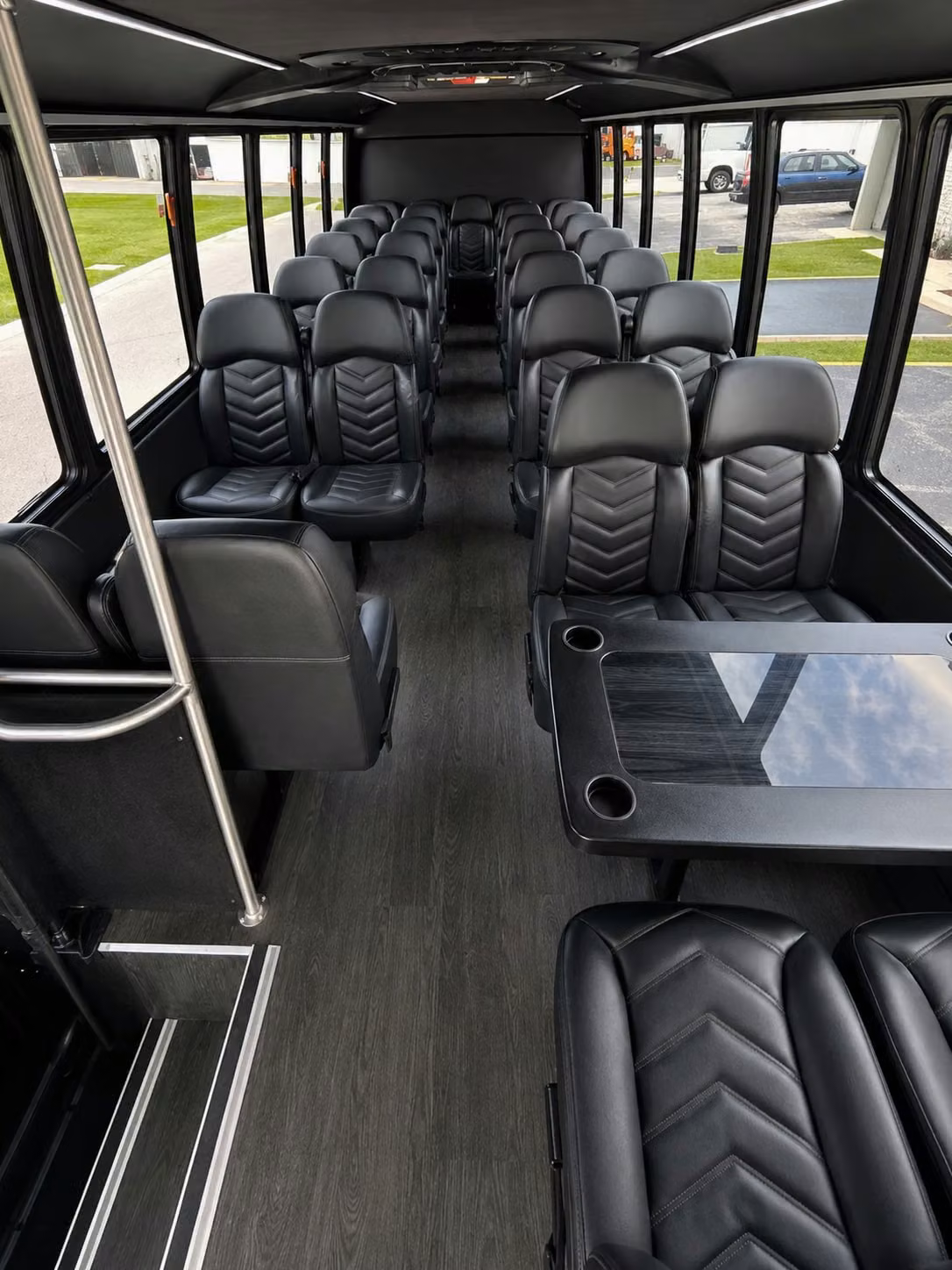 20 passenger minibus interior