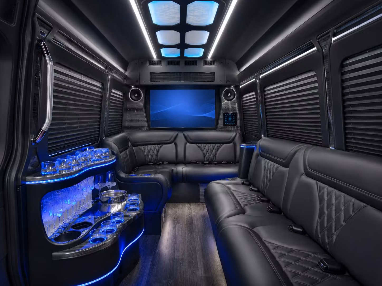 corporate event transportation for west des moines business events and team outings