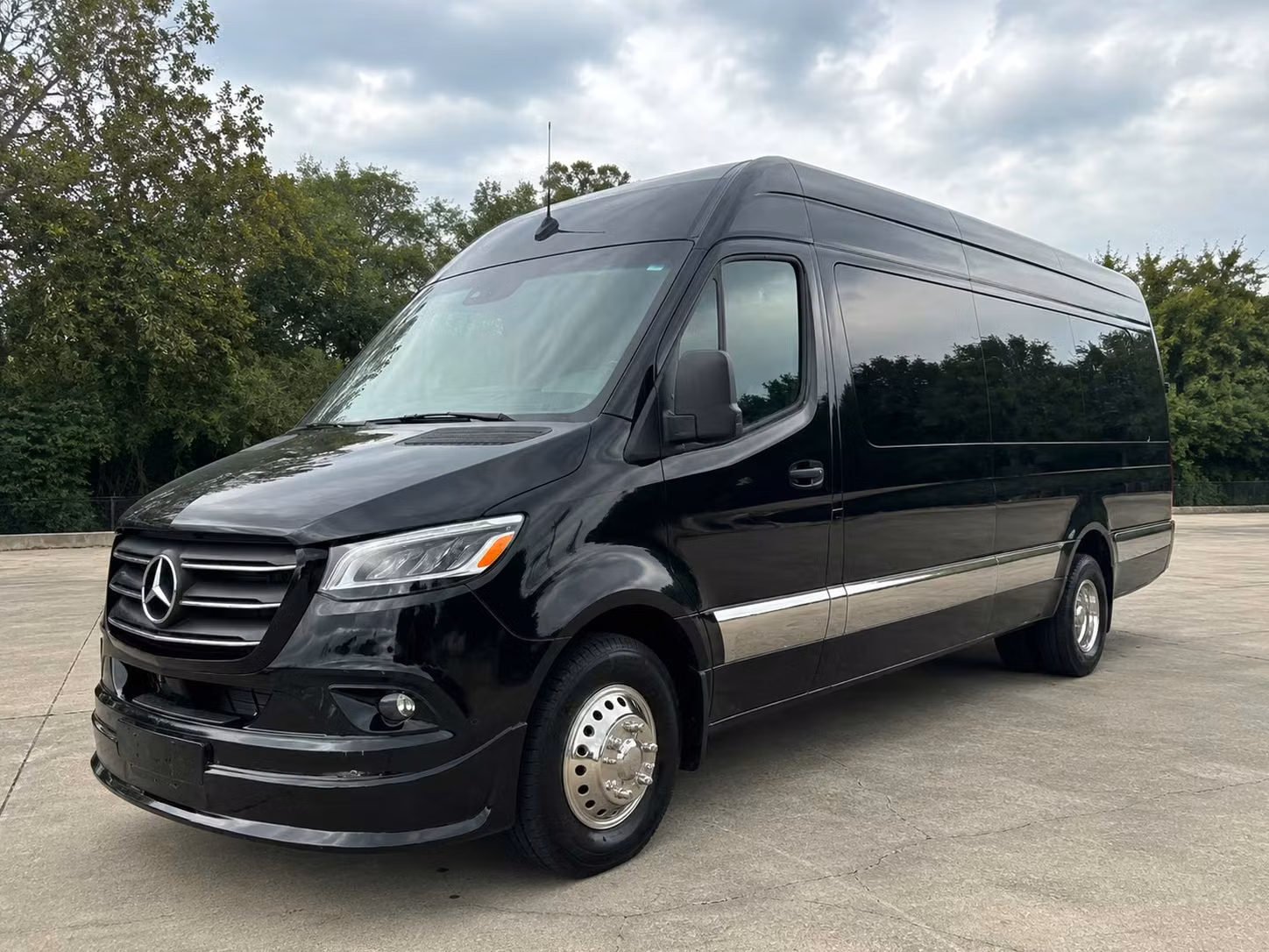 sprinter van with driver